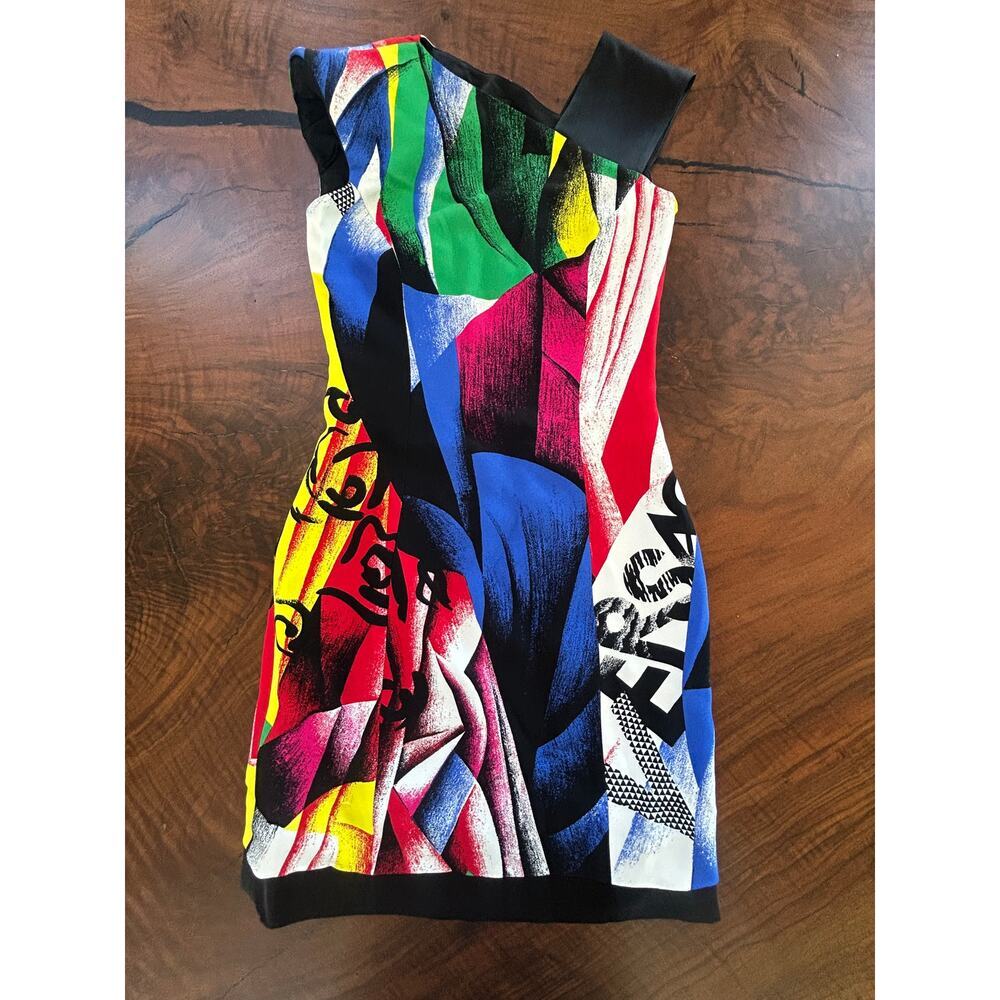 Gianni Versace SS 2018 Archive Tribute Mini Dress IT 36 2 XS